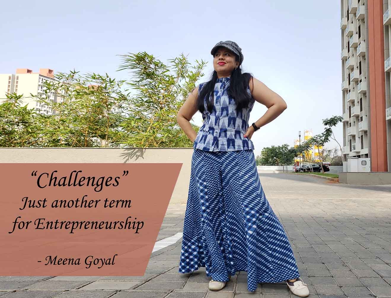 Meena Goyal, Franchise, Franchising, Franchise India, Challenges Just another term for Entrepreneurship