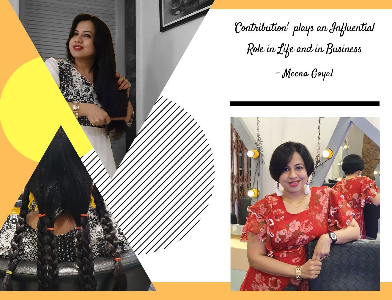 Contribution plays an important role in life and in business, Meena Goyal