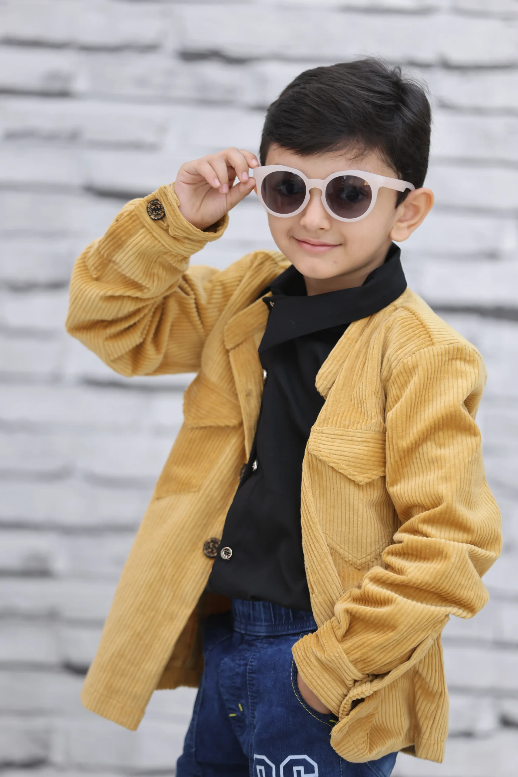 Mustard Corduroy Jacket for Boys – Nine2Five Kidswear