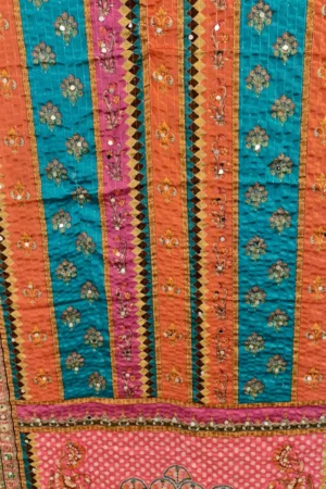 Chinon Digital Print Multi-Color Dupatta – Vibrant Elegance for Every Occasion