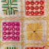 White Phulkari Dupatta