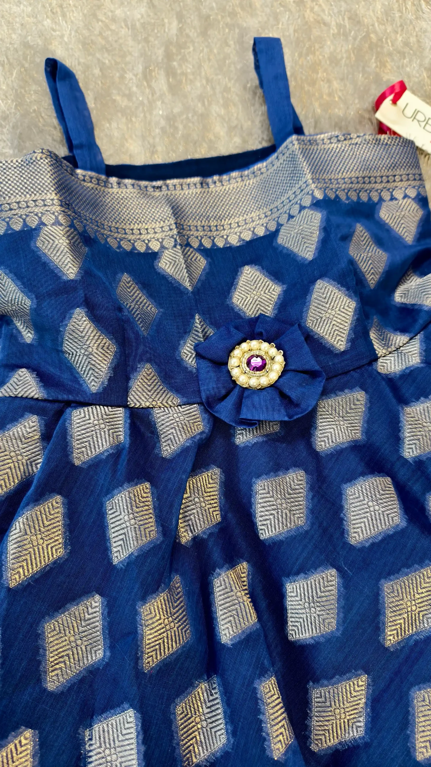 Charming Blue Frock for Kids – Soft, Stylish & Comfortable