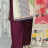 Multicolor Digital Print 3-Piece Suit with Kaudi Hem Detailing
