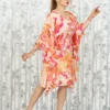 Colorful Digital Print Kaftan Dress