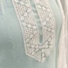 Pastel Green 3-Piece Kurti Set with Chiffon Dupatta – Nine2Five Plus