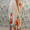 Floral Placement Print Kurta Pant Dupatta Set – Soft Cotton Blend (3-Piece)