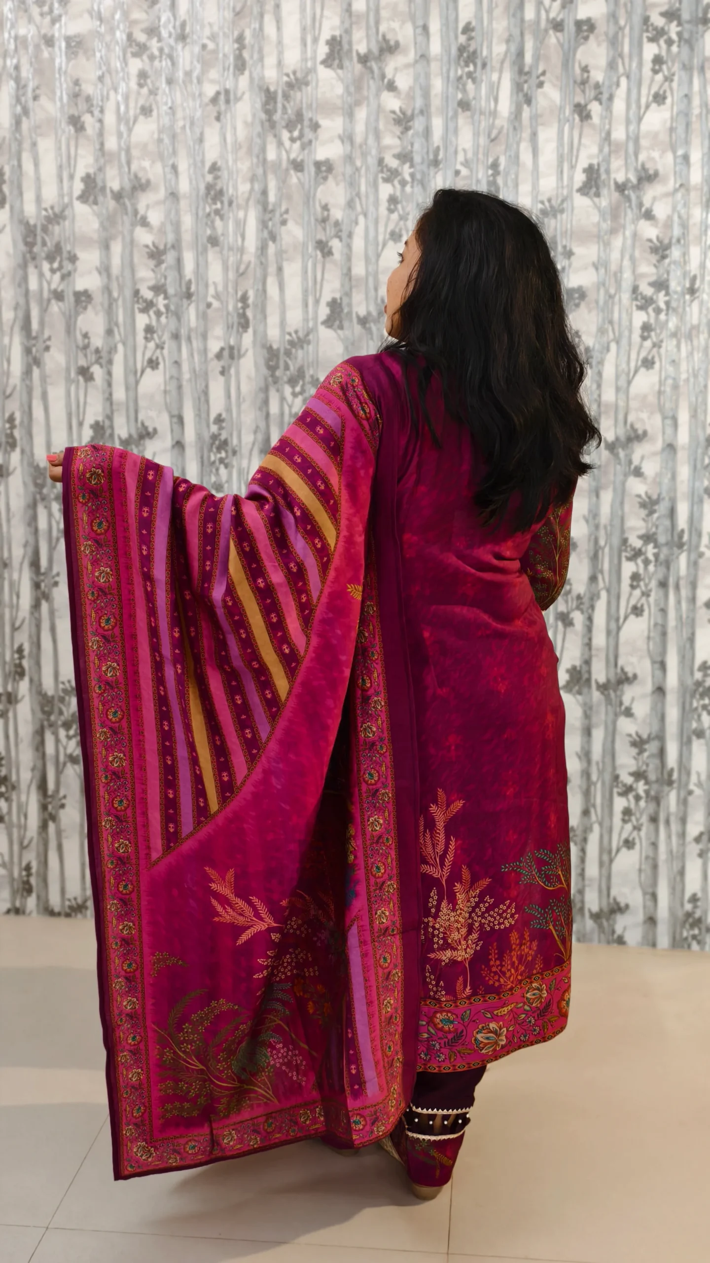 Berry Bloom - Muslin 3-Piece Set