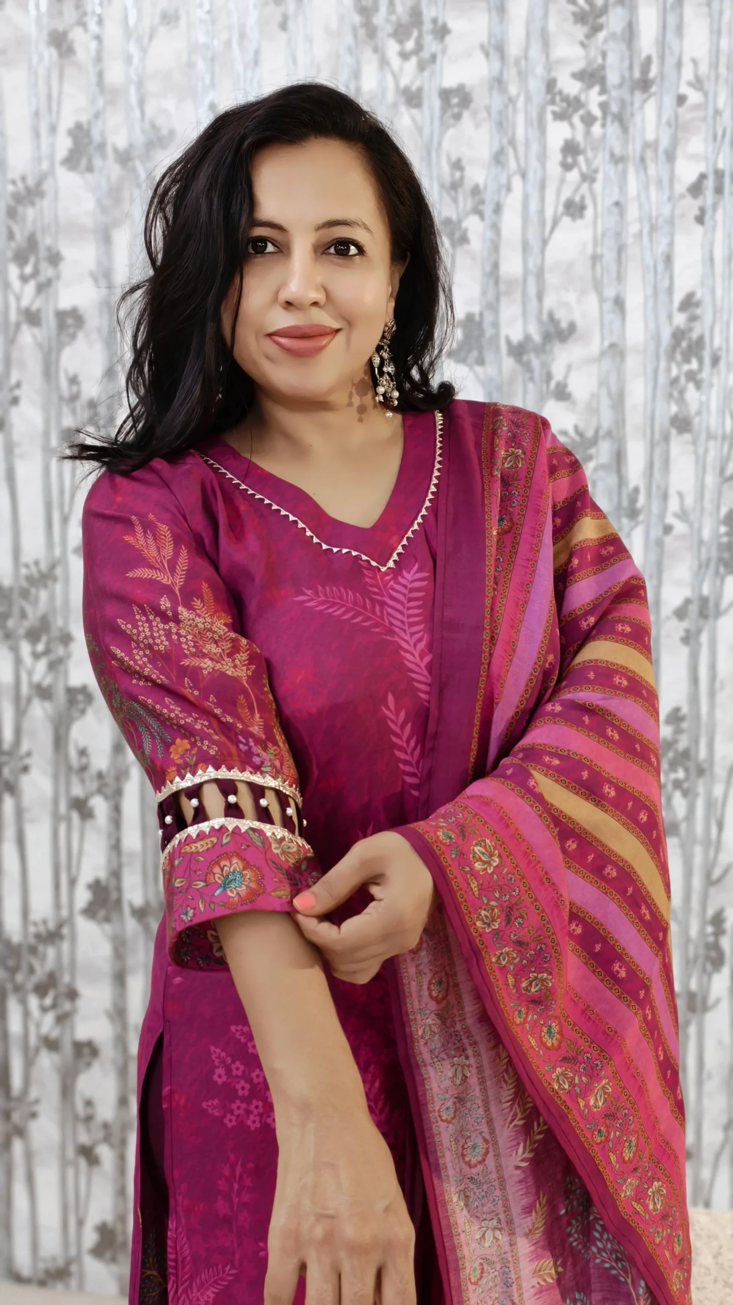 Berry Bloom - Muslin 3-Piece Set