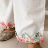 Peach Blossom Hakoba Poly Cotton Kurti-Pant Set
