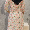 Peach Blossom Hakoba Poly Cotton Kurti-Pant Set