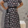 Katha Cotton Printed Midi Dress
