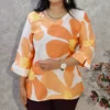 Bold Bloom Digital Print Top