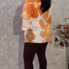 Bold Bloom Digital Print Top