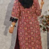 Ajrakh Print Rayon Kurti