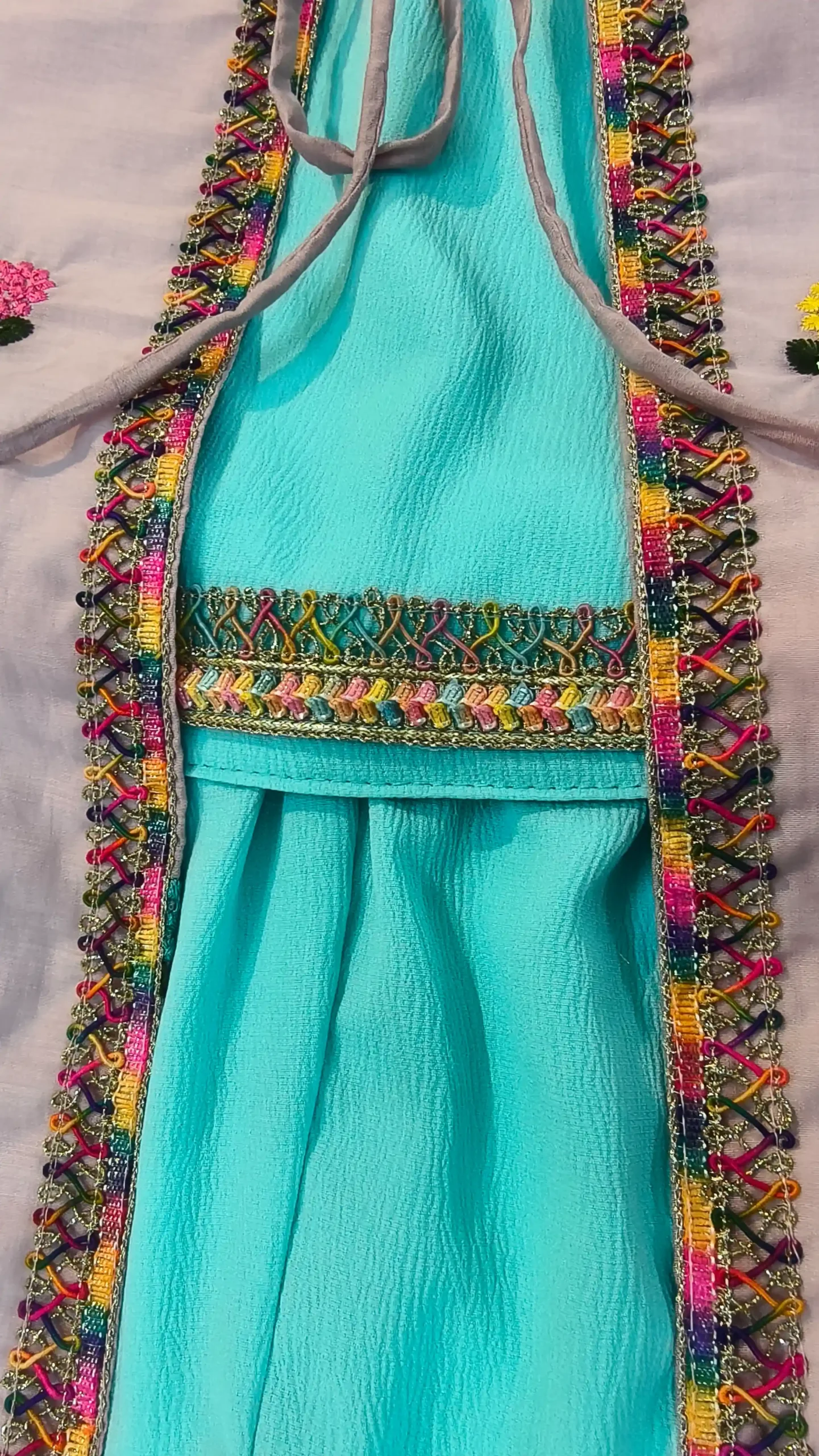 Kids Dress – Embroidered Jacket