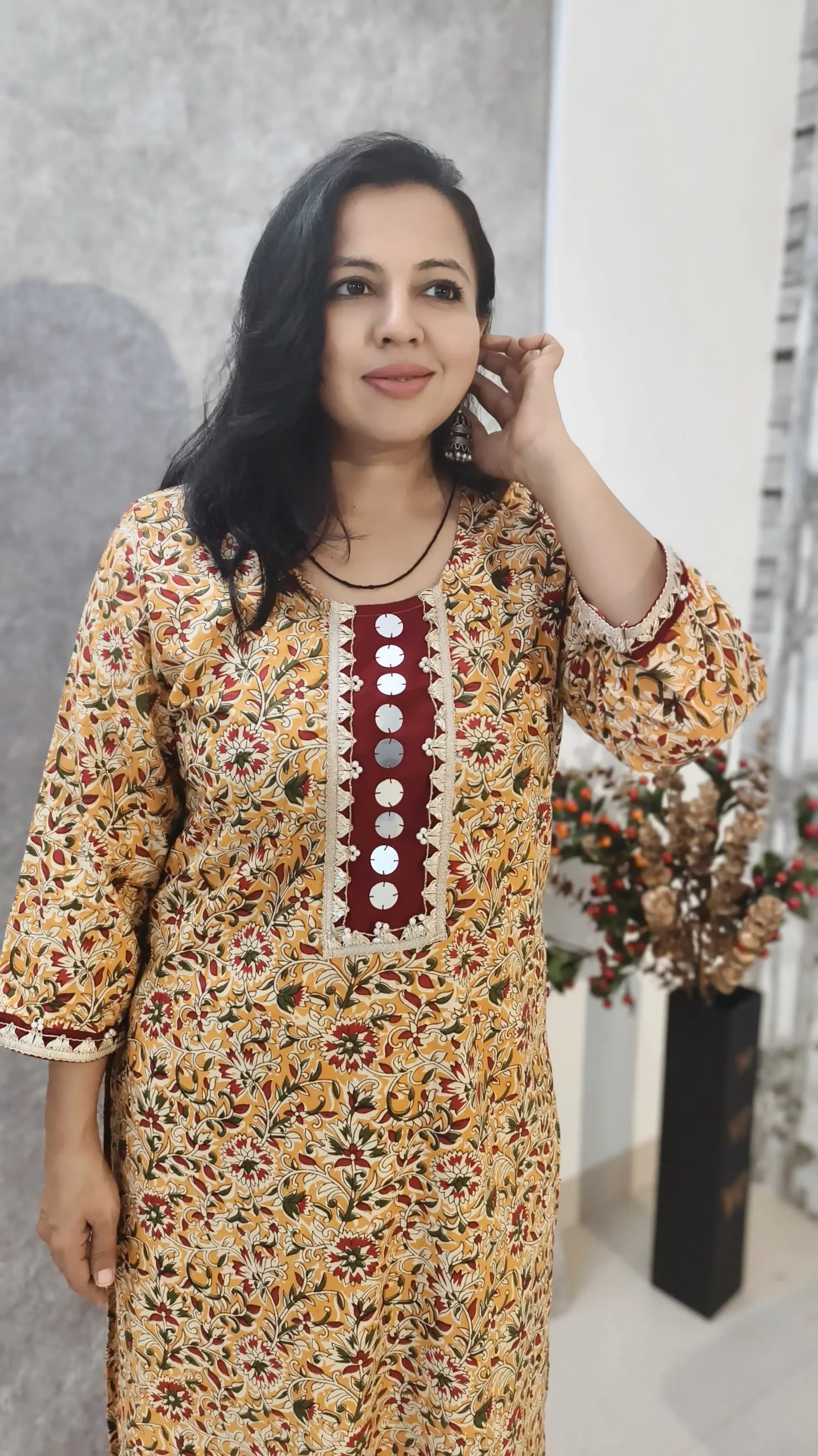 Ajrakh Cotton Kurti
