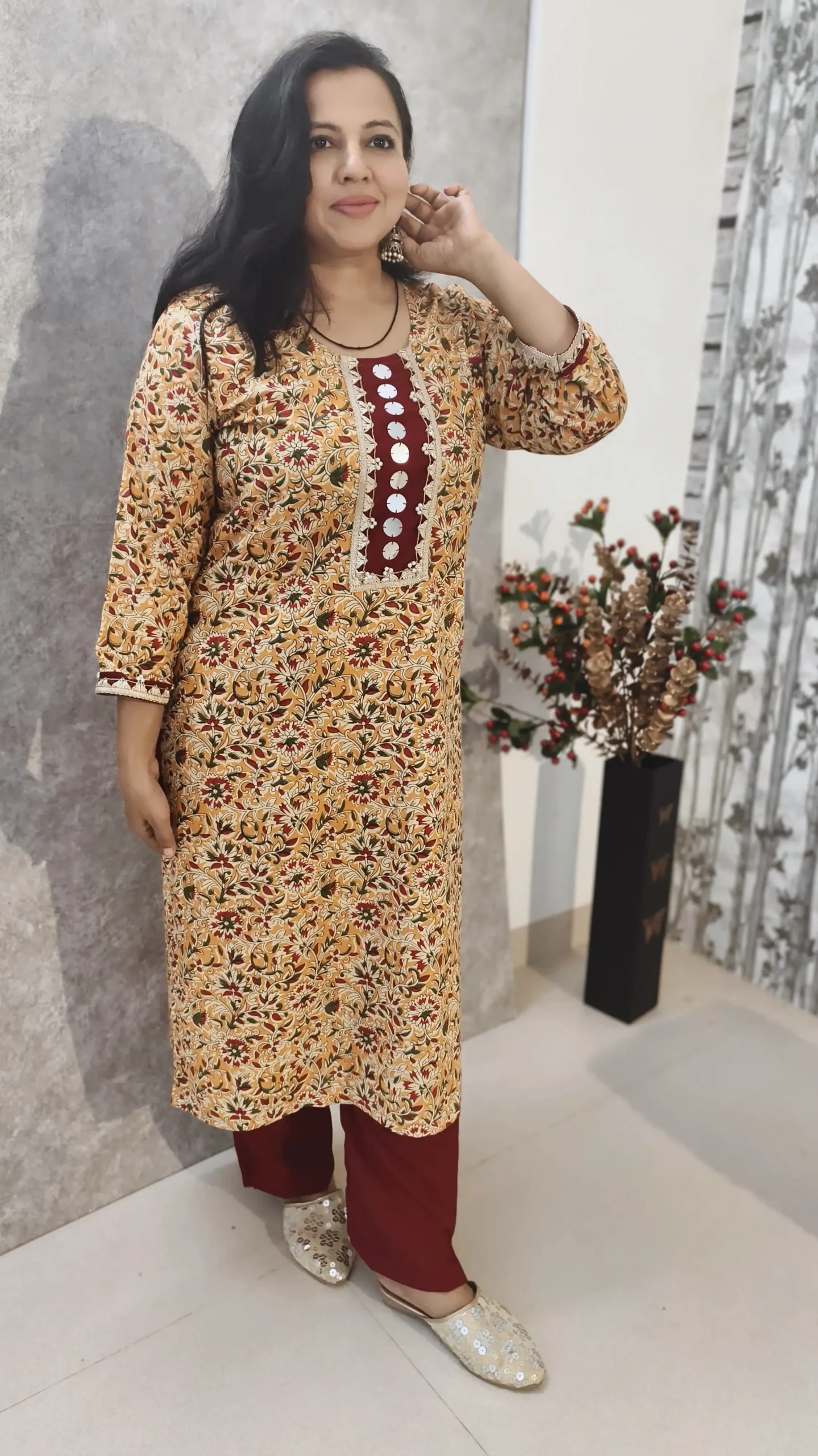 Ajrakh Cotton Kurti