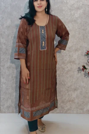 Nine2Five Women's Premium Cotton Kurti