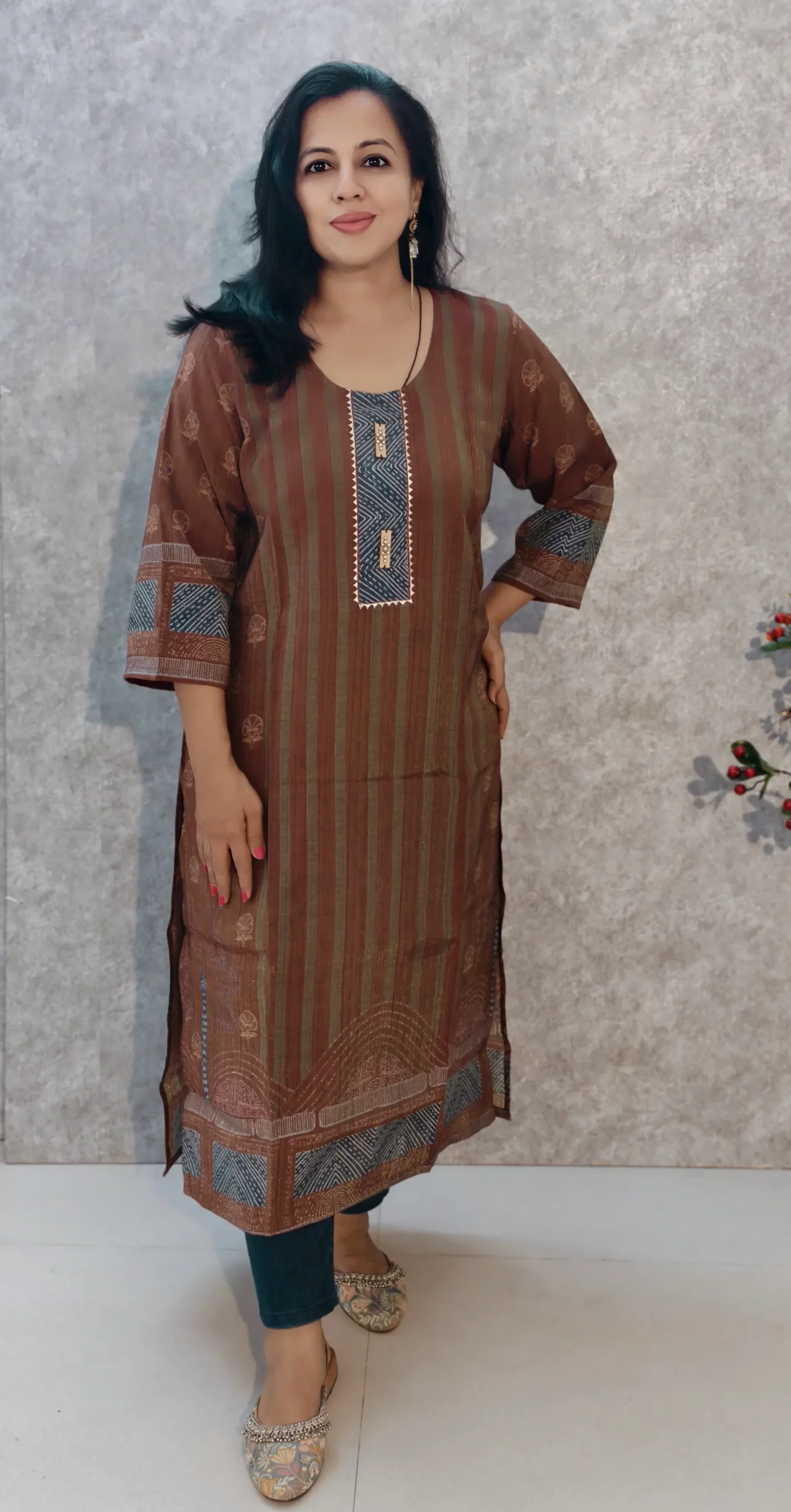 Nine2Five Women's Premium Cotton Kurti