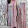 Pastel Striped Muslin Kurti with Dupatta – 2 Piece Set nine2five