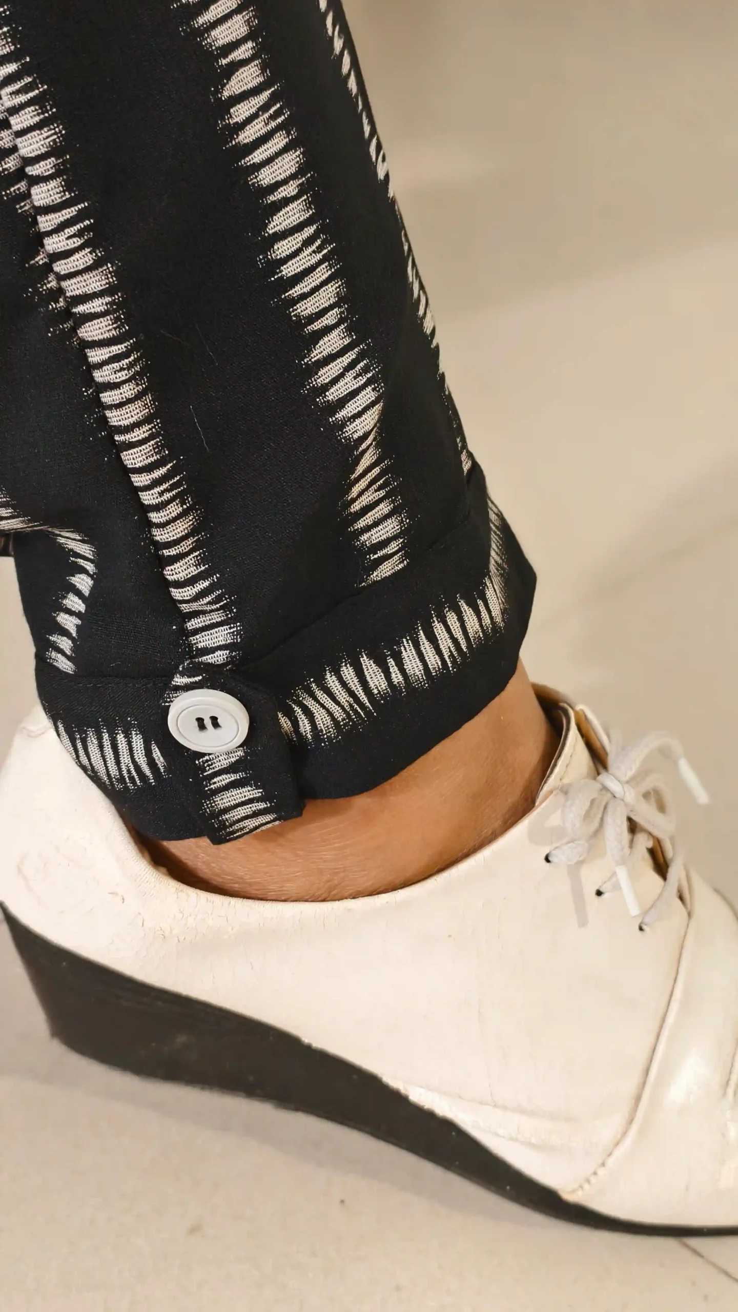 Premium Black Cotton Coord Set – Stretch Fabric