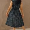 Nine2Five Printed Denim Dress